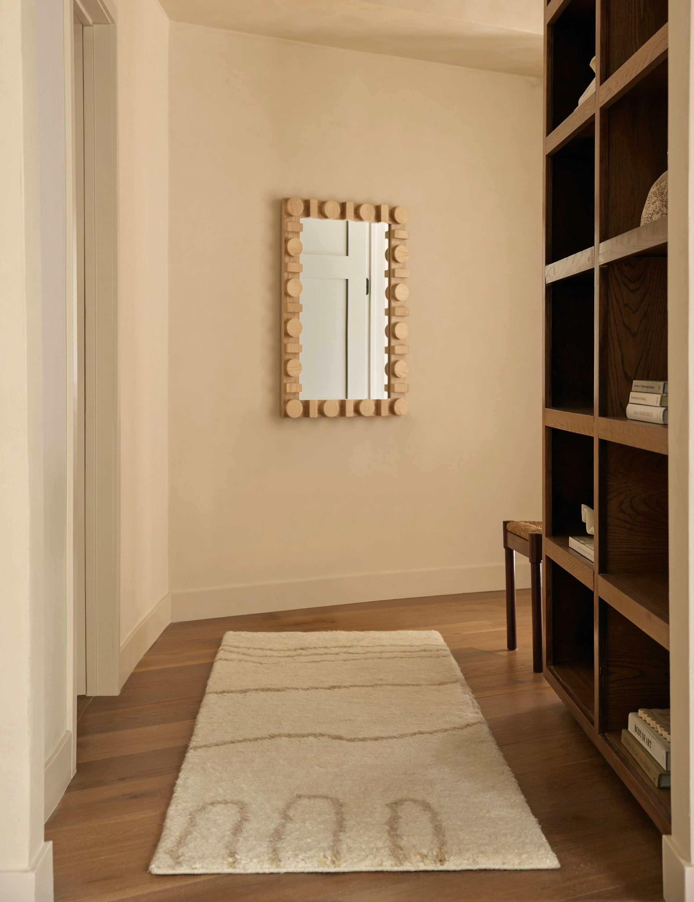 Currents Hand-Knotted Wool Rug by lan Byrd