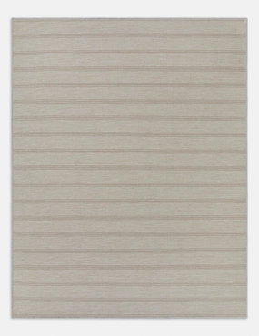 Custom Cheyenne Flatweave Wool Rug, Parchment