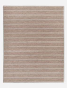 Custom Cheyenne Flatweave Wool Rug, Rose