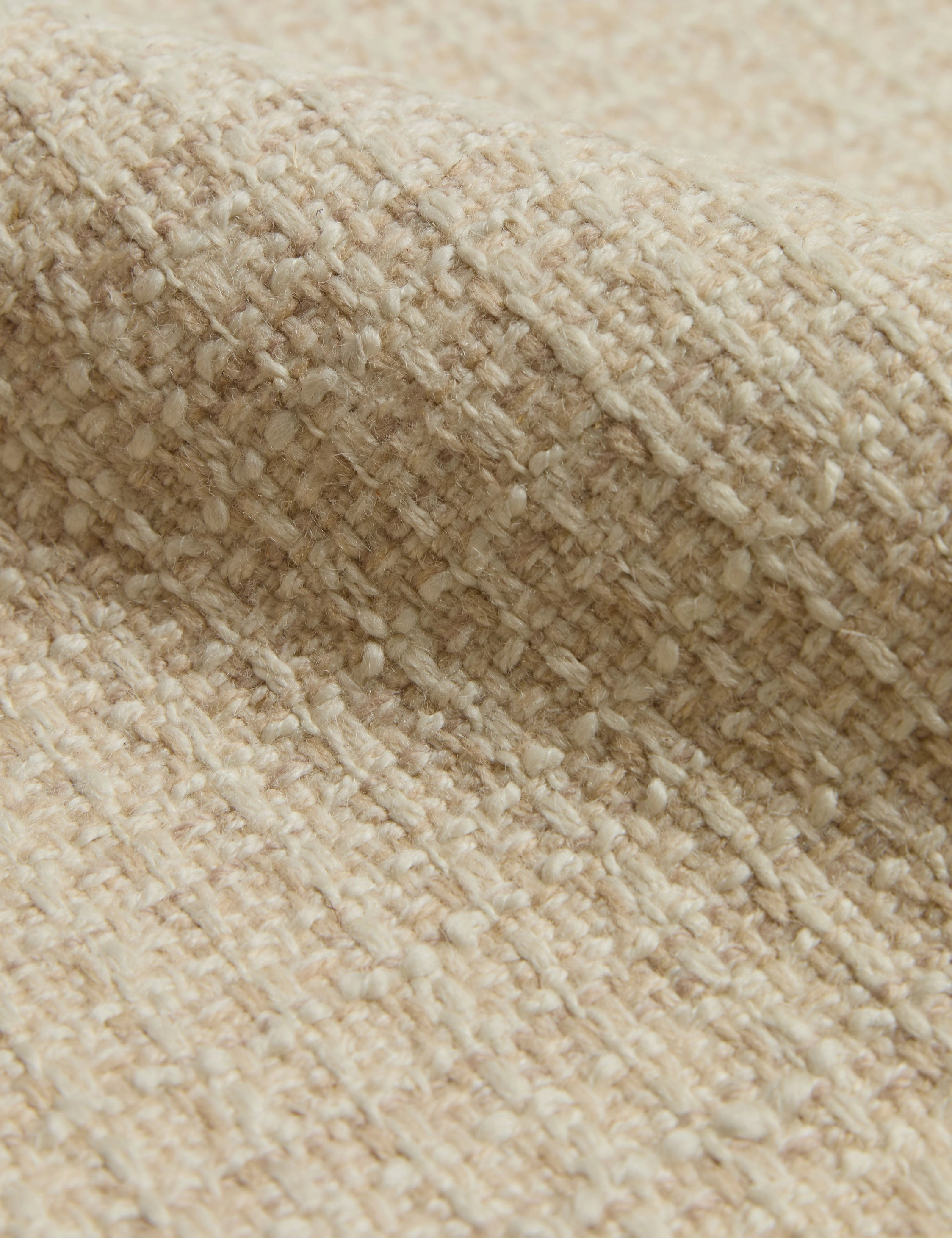 Custom Crona Wool Rug, Stucco