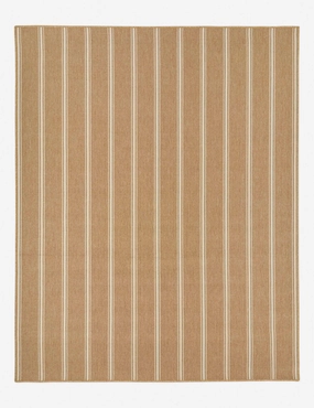 Custom Devri Hand-Loomed Indoor / Outdoor Rug, Rattan