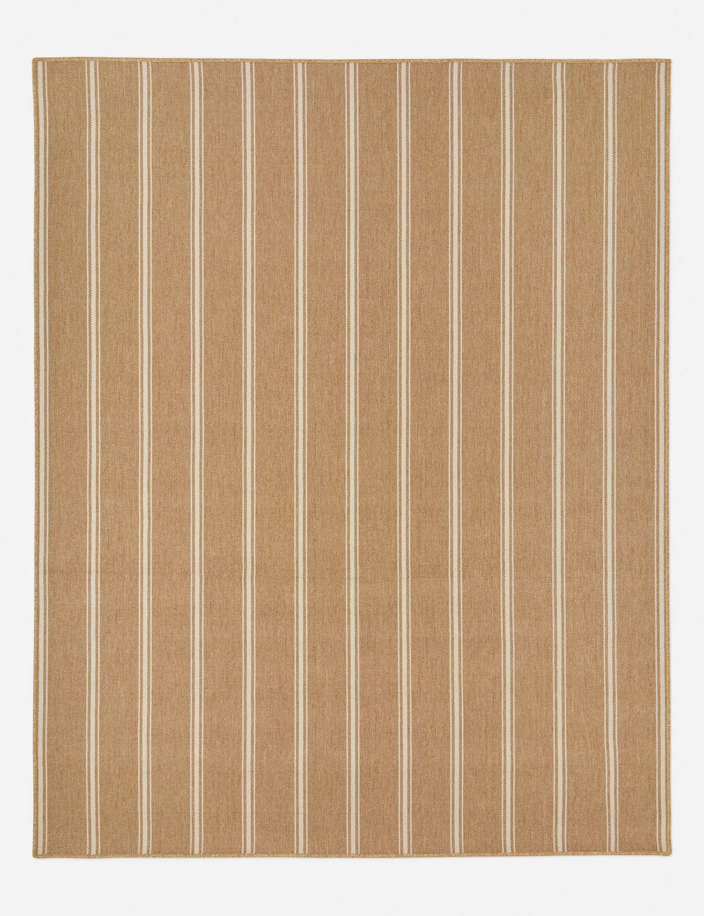 Custom Devri Hand-Loomed Indoor / Outdoor Rug, Rattan