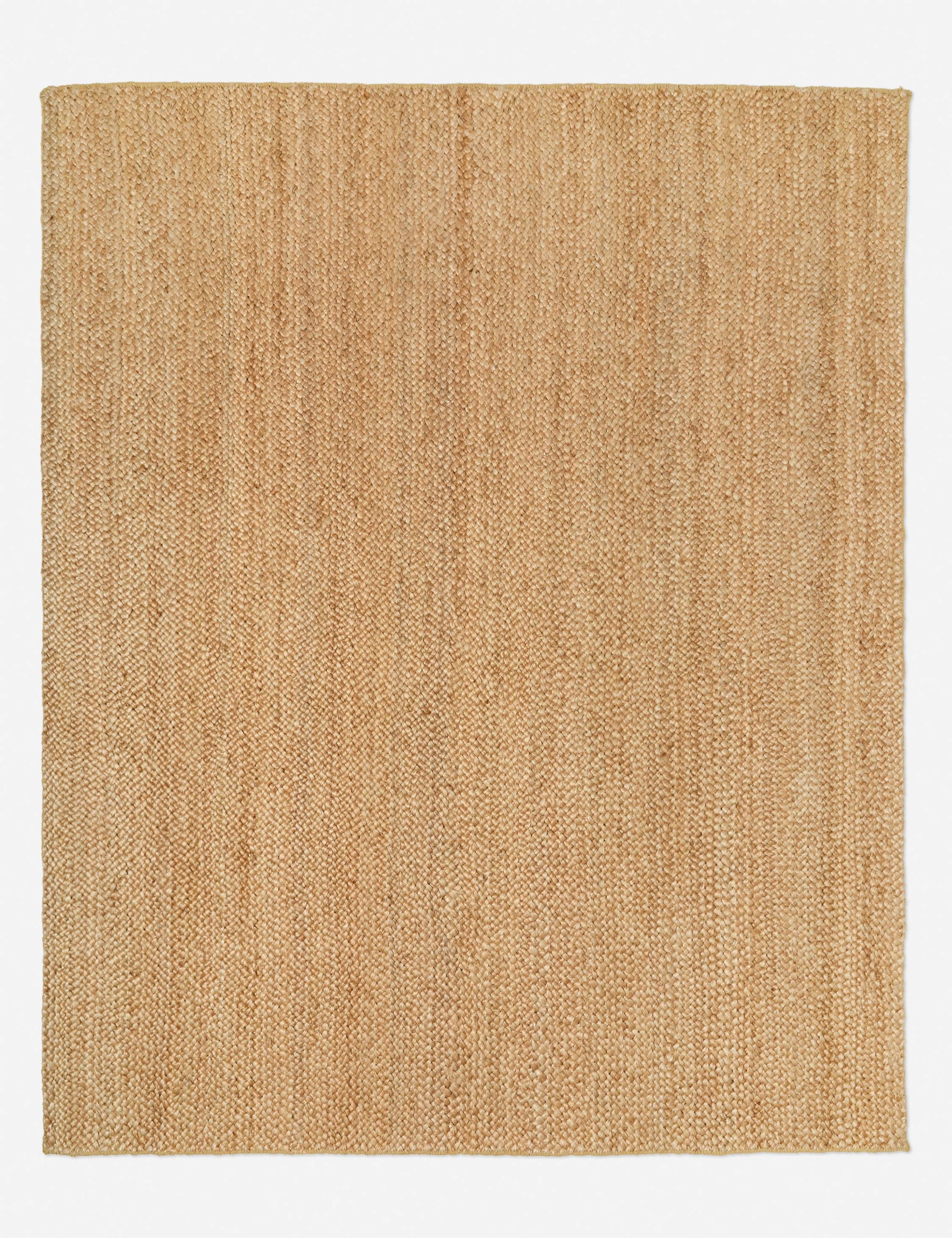 Custom Machi Hand-Loomed Jute Rug, Gold