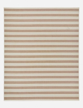 Custom Minetta Hand-Loomed Indoor / Outdoor Rug, Pomegranate