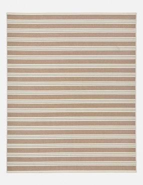 Custom Minetta Hand-Loomed Indoor / Outdoor Rug, Pomegranate