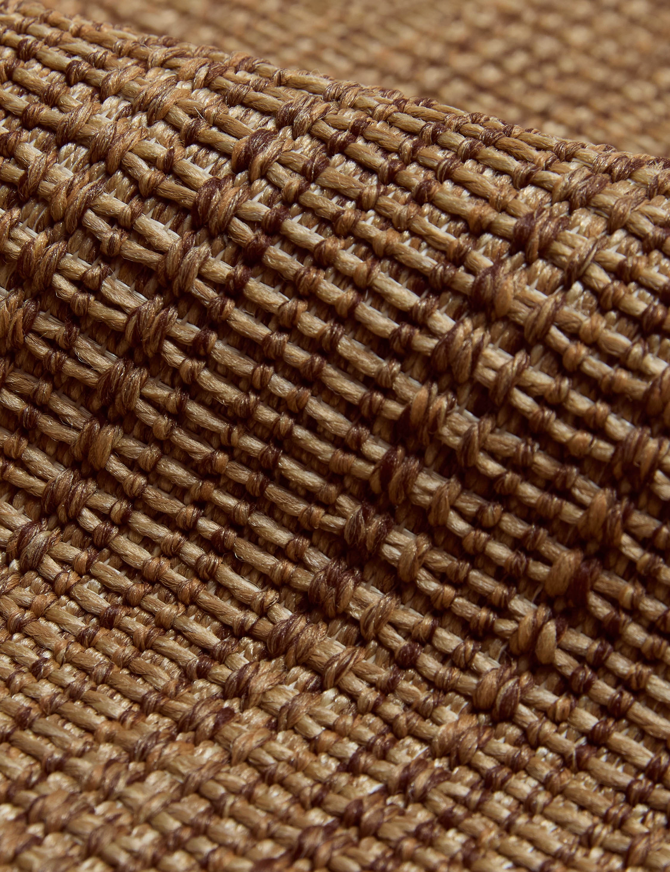 Custom Nica Indoor / Outdoor Rug, Burnt Umber