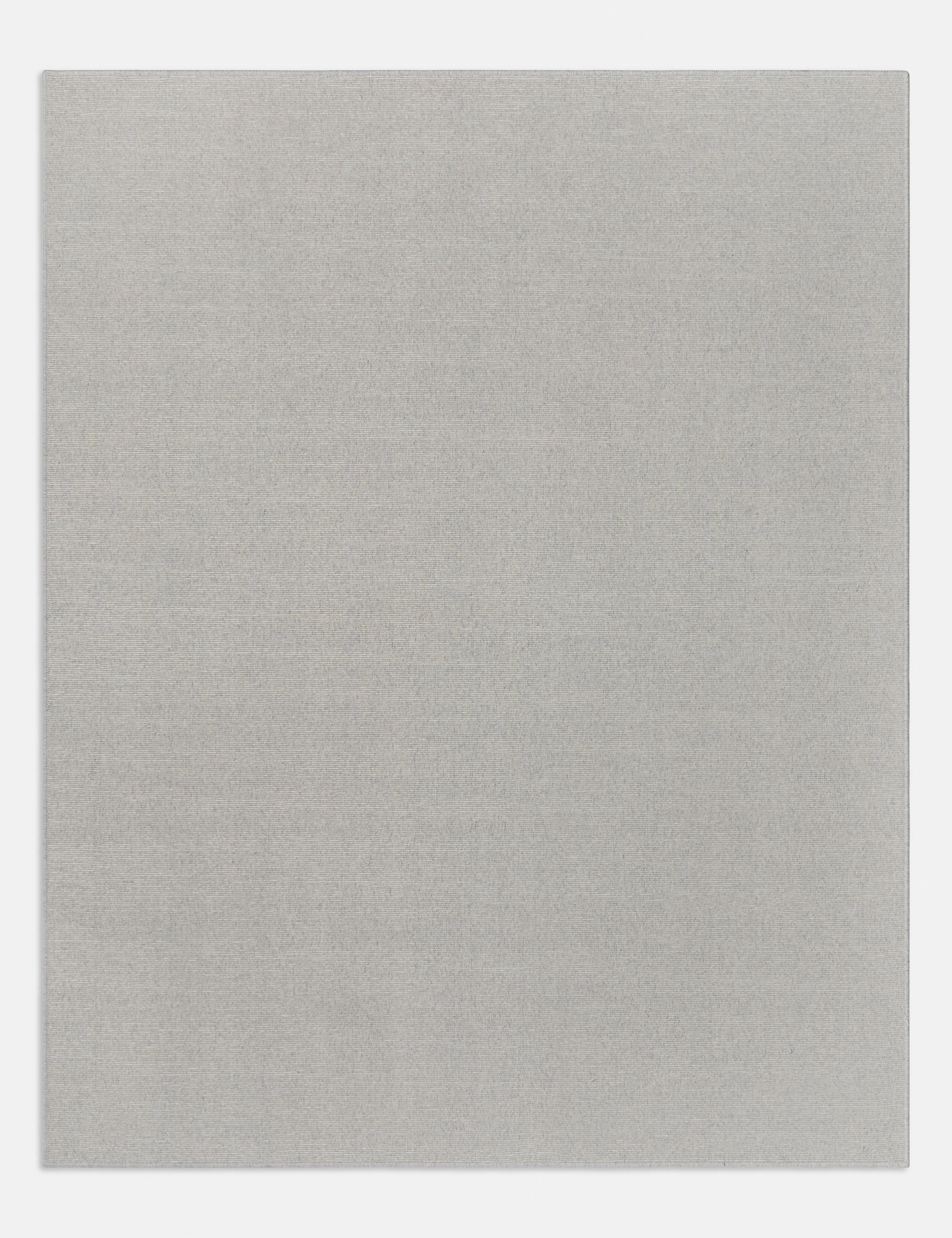 Custom Polina Flatweave Wool Rug, Cloud