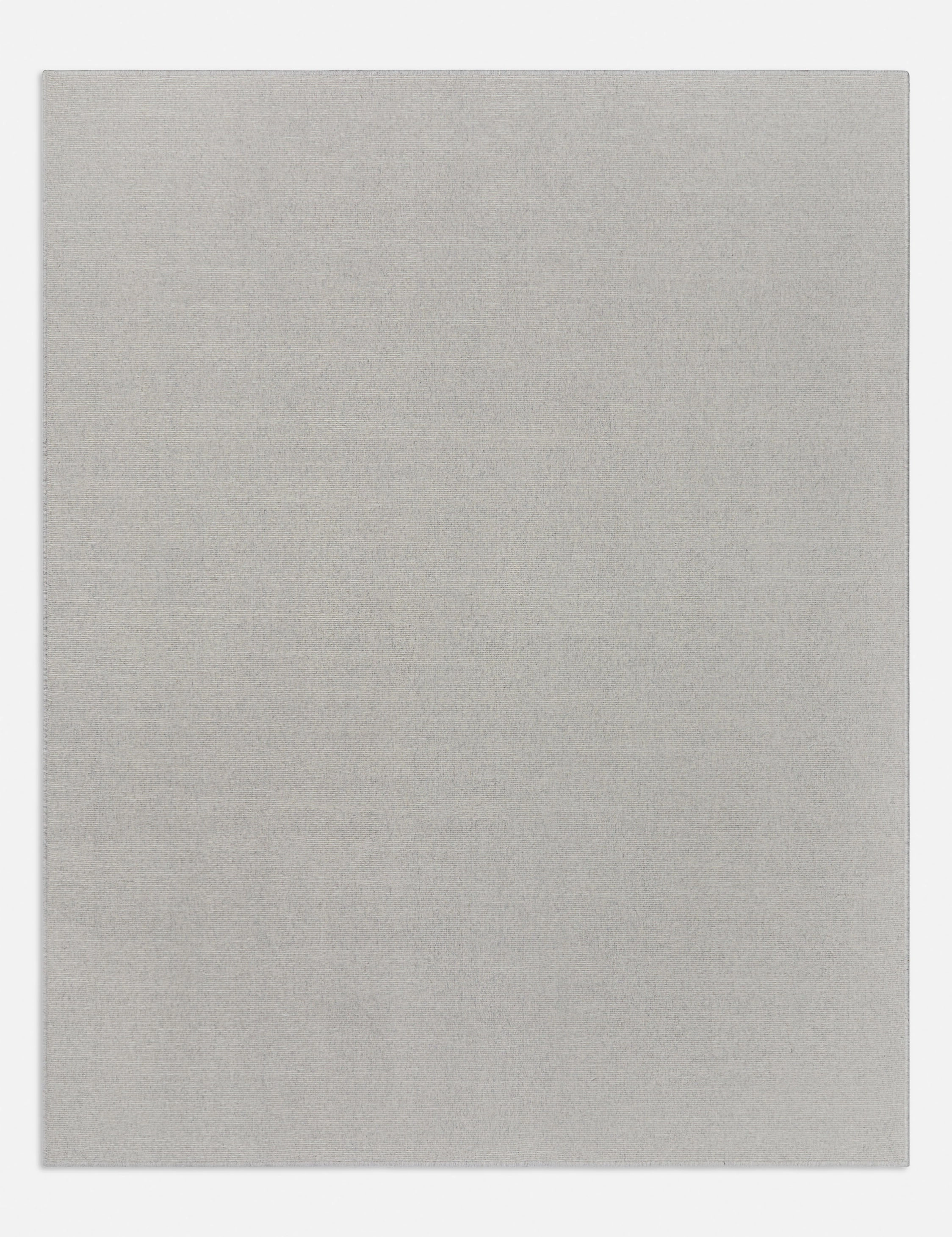 Custom Polina Flatweave Wool Rug, Cloud