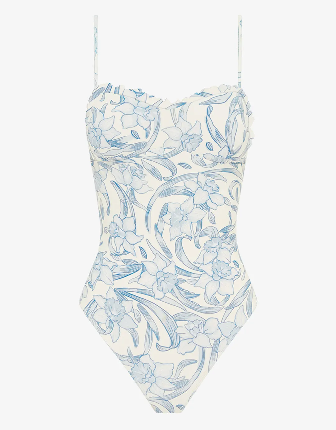 Daffodil Sonnet Swimsuit - Blue Print