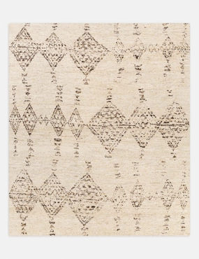 Damica Hand-Knotted Wool Moroccan-Style Rug