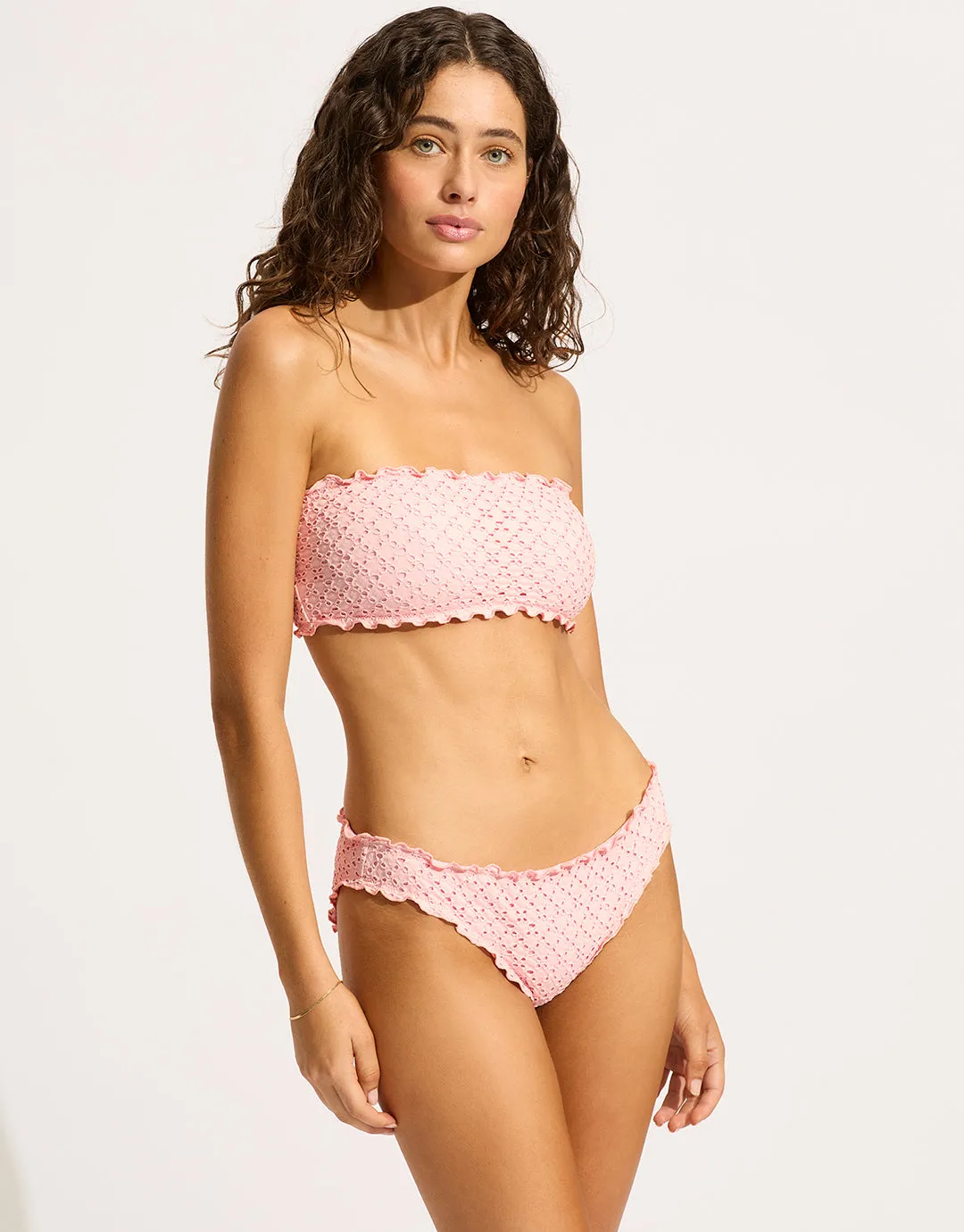 Daydreamer Tube Bikini Top - Dusty Pink