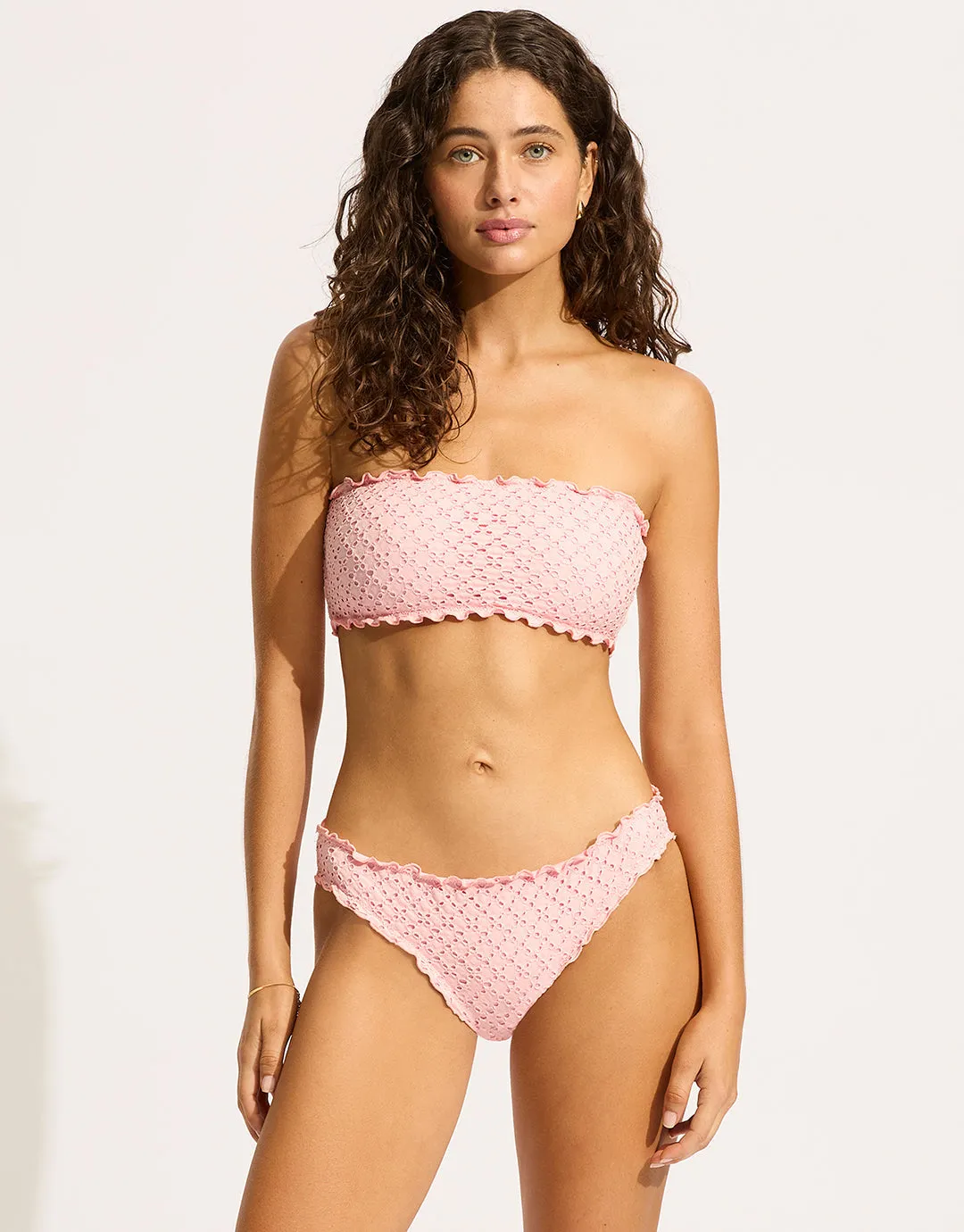 Daydreamer Tube Bikini Top - Dusty Pink