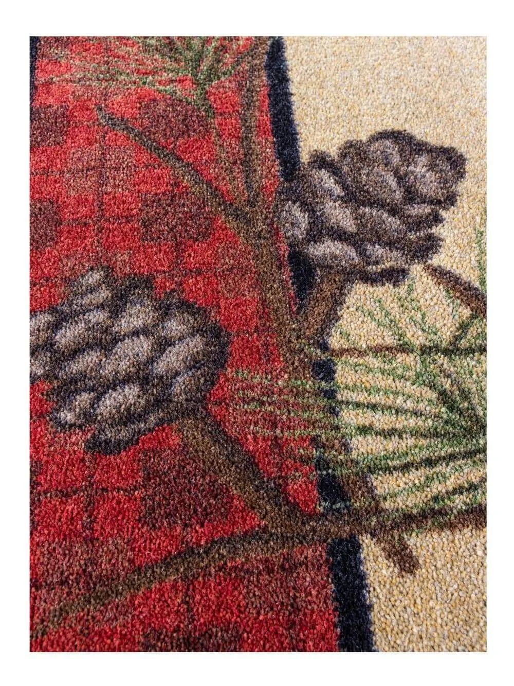 Delicate Pines Lodge Area Rugs - 2 Colors