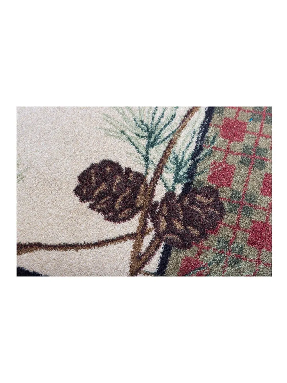 Delicate Pines Lodge Area Rugs - 2 Colors