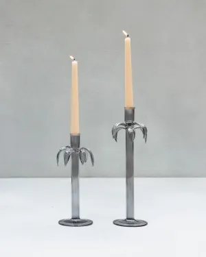 Desert Palm Candle Holder barware set, cocktail shaker