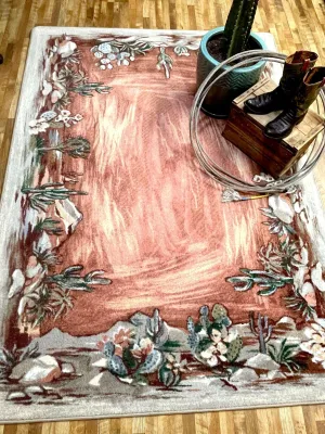 Desert Scape Rug Collection serving tray, cheese board