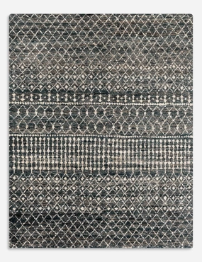 Devera Hand-Knotted Jute Moroccan-Style Rug