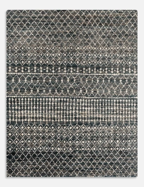 Devera Hand-Knotted Jute Moroccan-Style Rug
