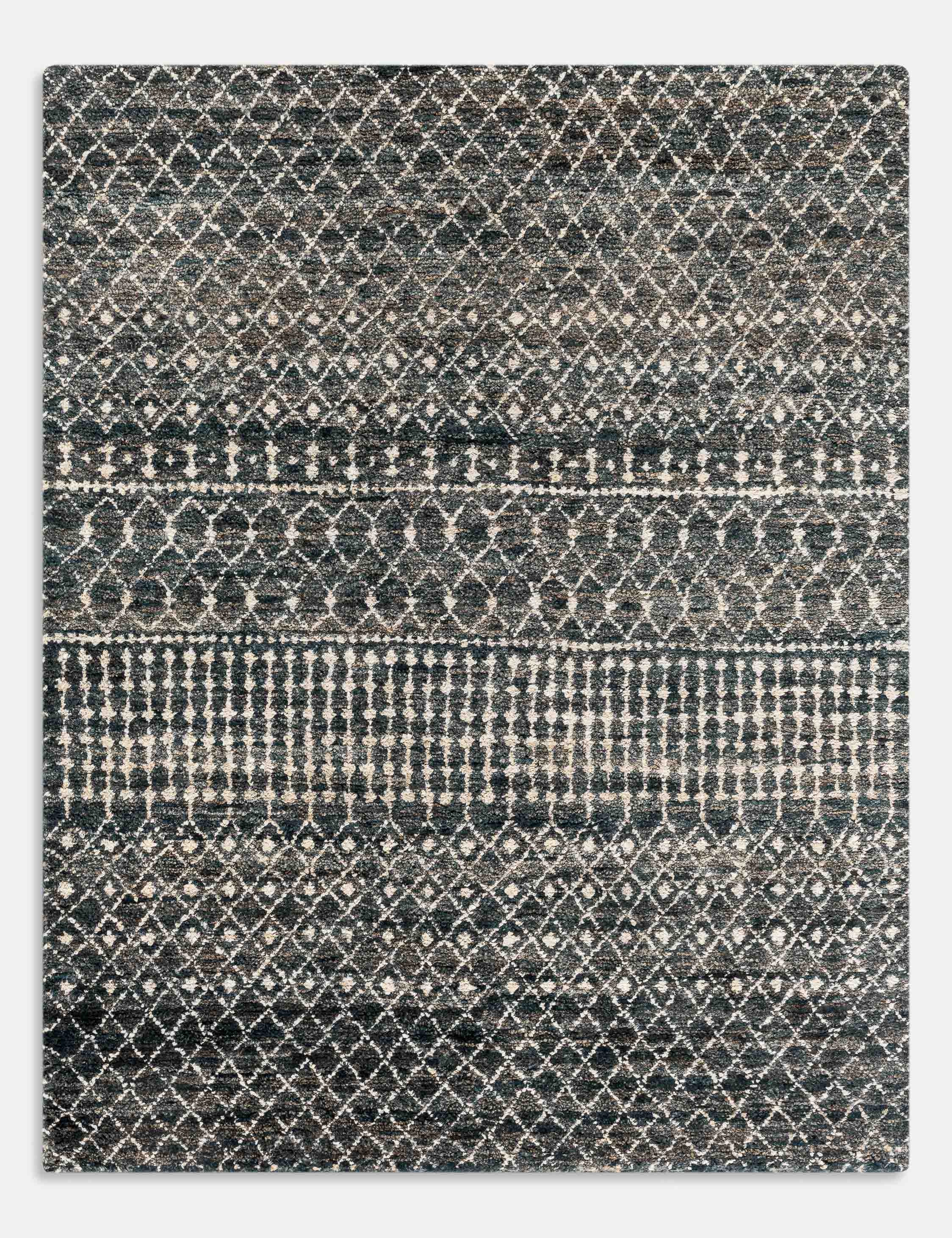 Devera Hand-Knotted Jute Moroccan-Style Rug