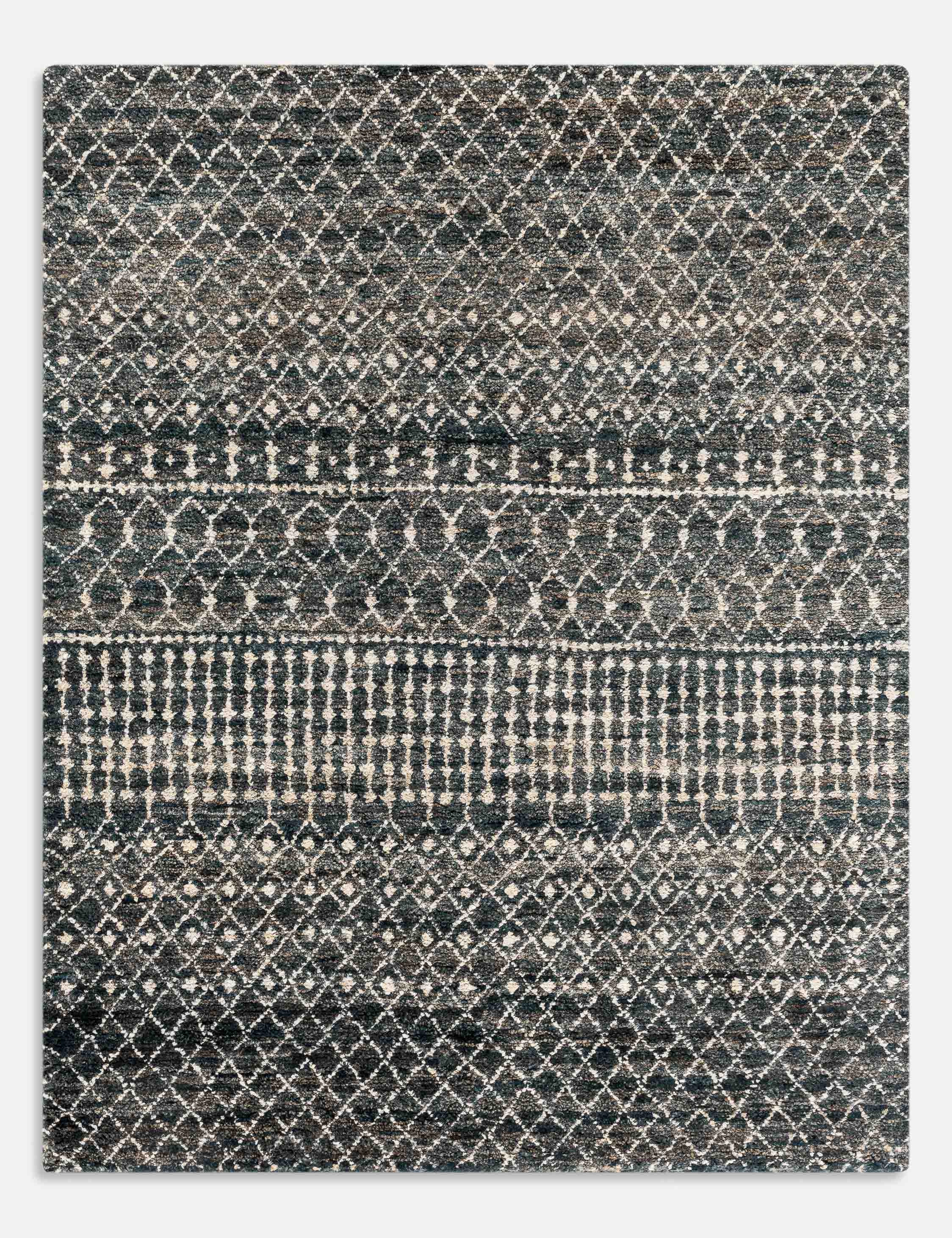 Devera Hand-Knotted Jute Moroccan-Style Rug