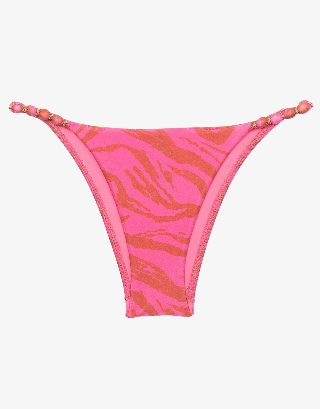 Diani Beads Brazilian Bikini Pant - Pink