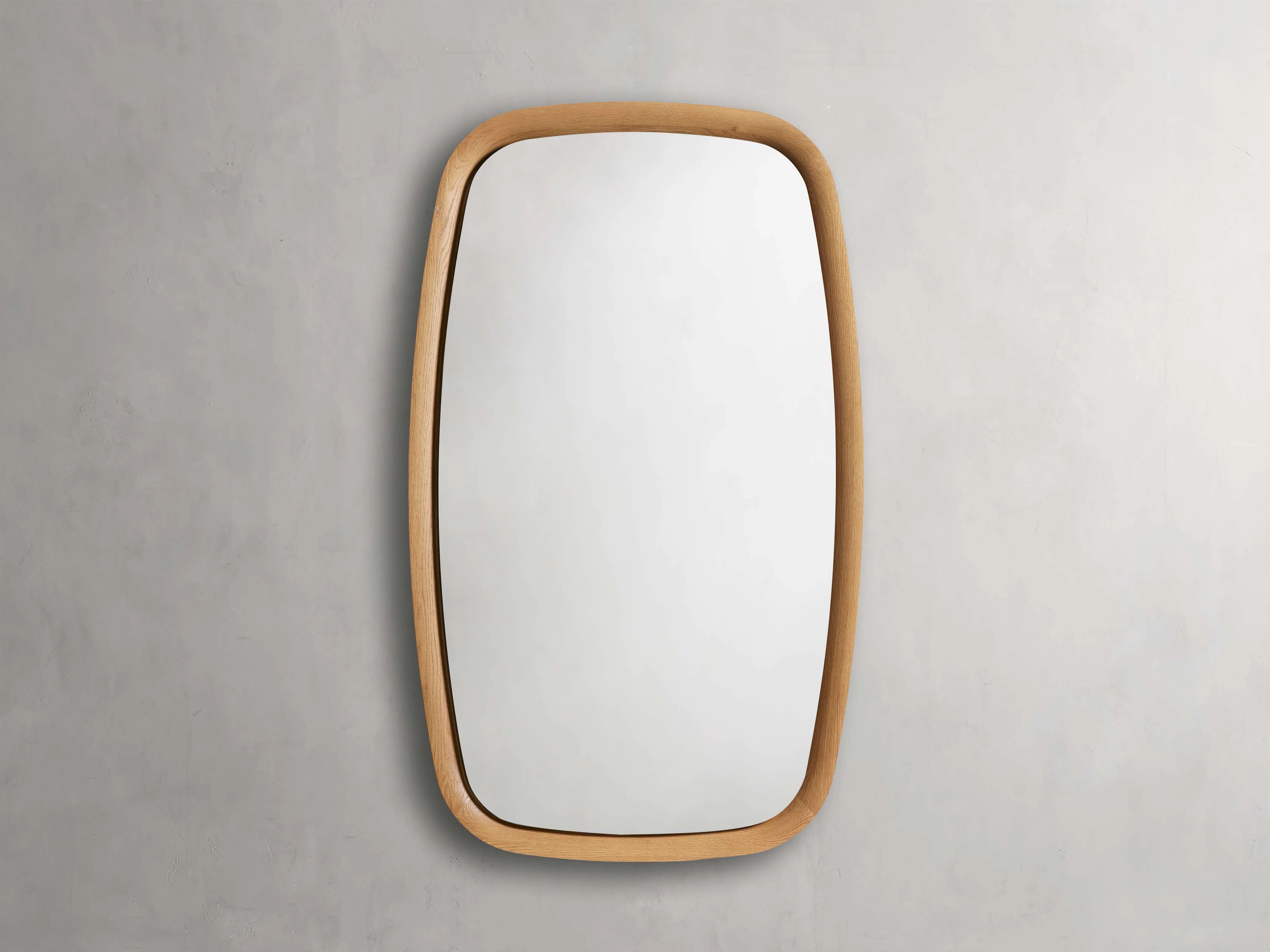 Diega Oak Wall Mirror