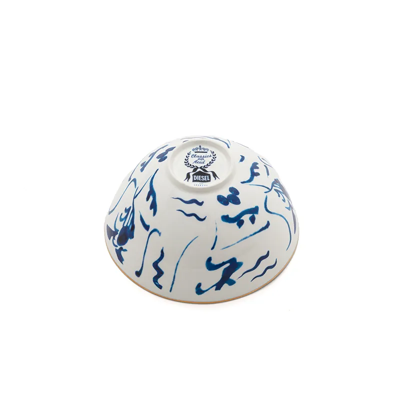Diesel Living Classic on Acid Salad Bowl, D18cm, Koi
