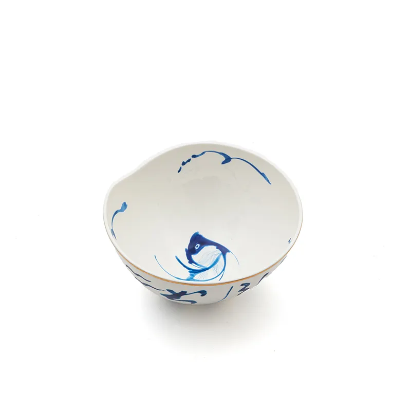 Diesel Living Classic on Acid Salad Bowl, D18cm, Koi