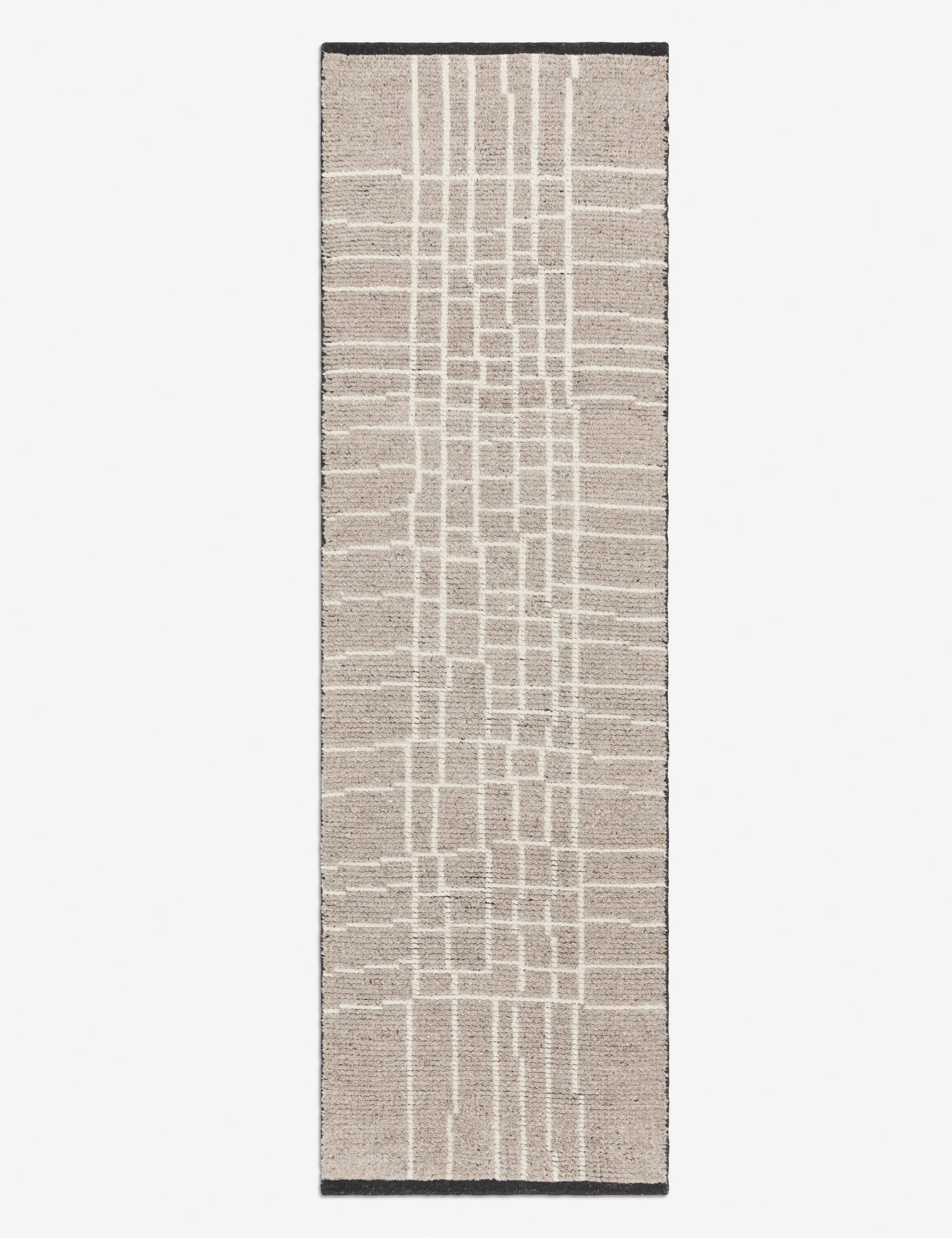 Diora Moroccan-Style Hand-Knotted Wool Rug