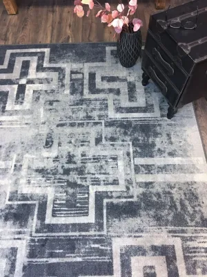 Distressed Bounty Grey Area Rugs & Runners folding guest bed, rollaway bed