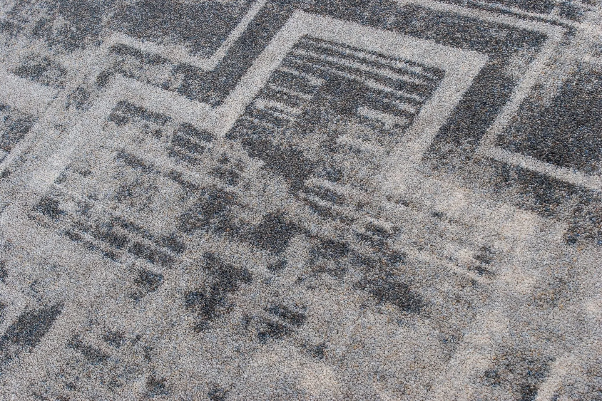 Distressed Bounty Grey Area Rugs & Runners