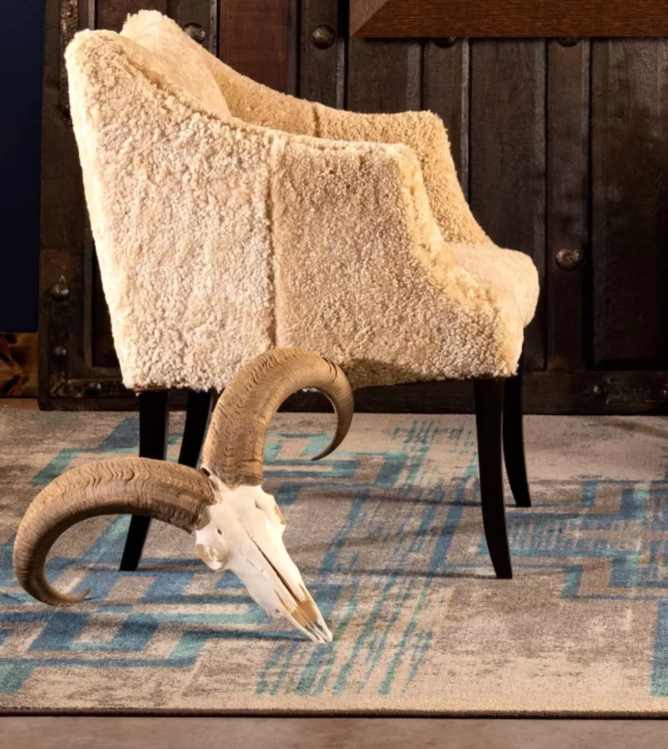 Distressed Bounty Grey Area Rugs & Runners