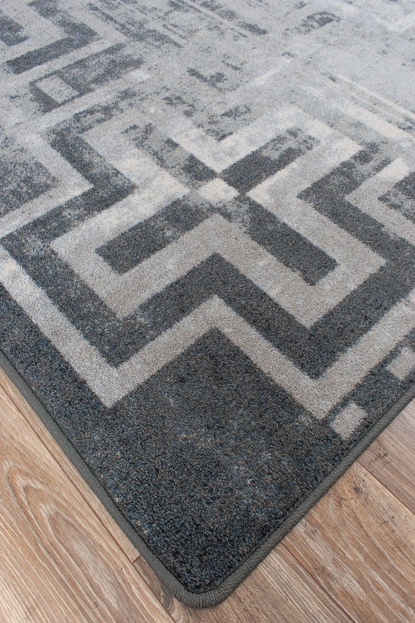 Distressed Bounty Grey Area Rugs & Runners