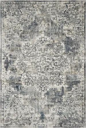 Distressed Grey Patterned Bentley Area Rug 9'x13' sectional couch, U-shape sofa