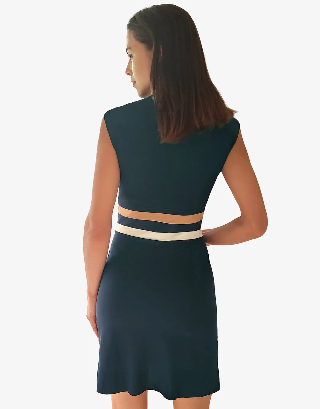 Doris Beach Dress - Navy