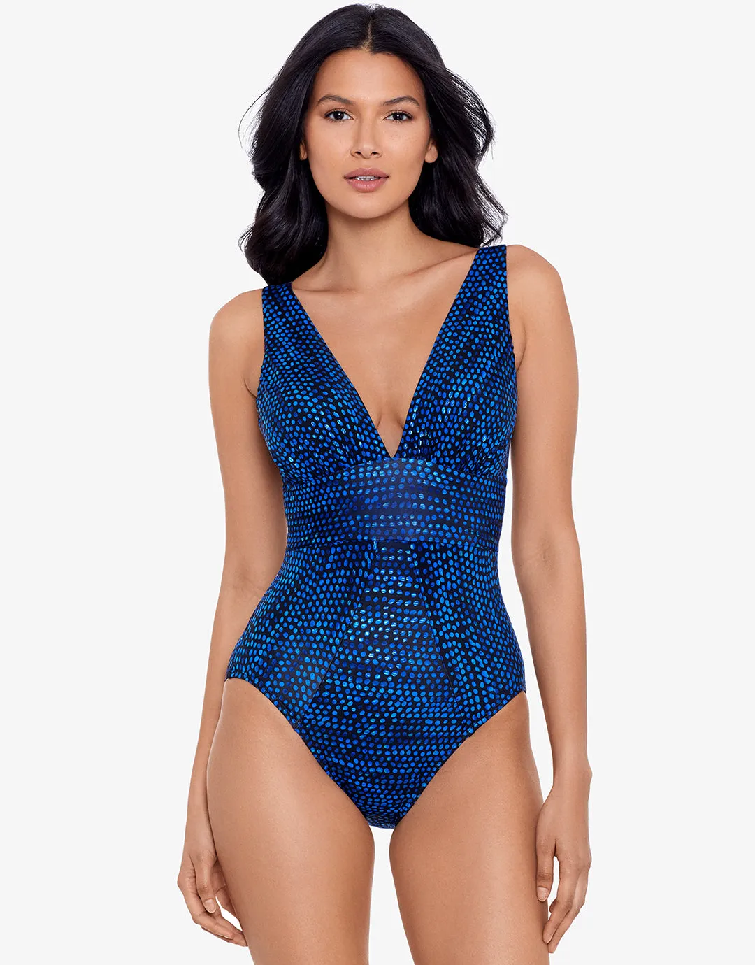 Dot Com Odyssey Swimsuit - Blue