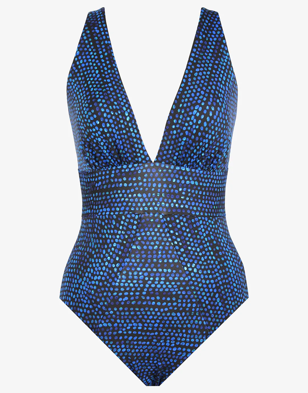 Dot Com Odyssey Swimsuit - Blue