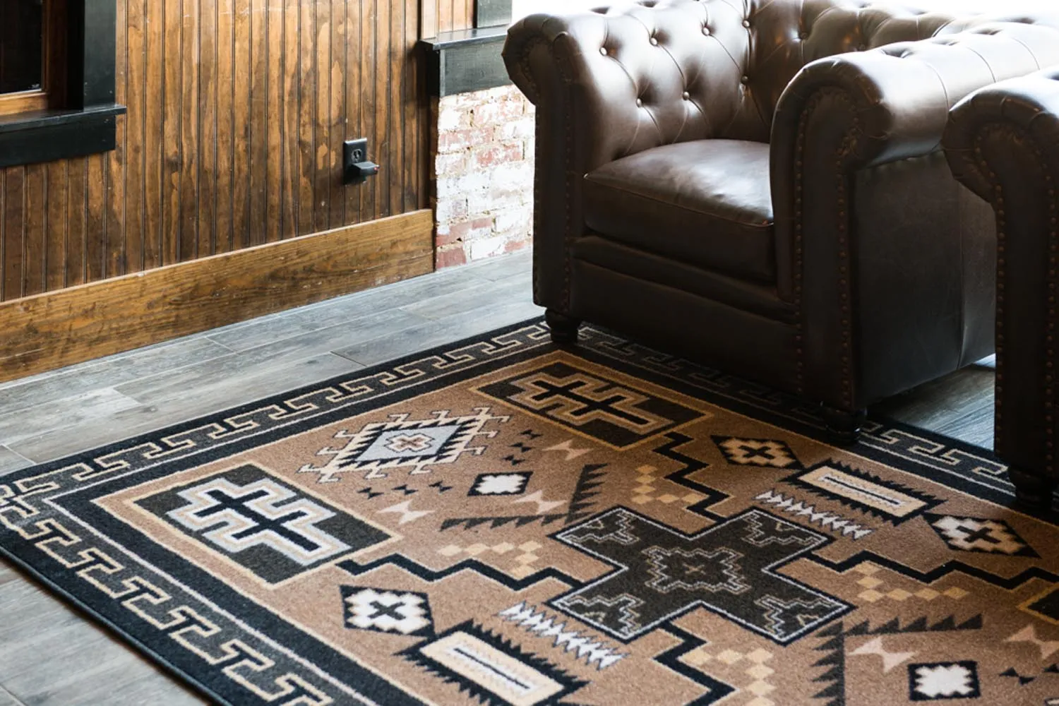 Double Cross Rugs - Two Colors