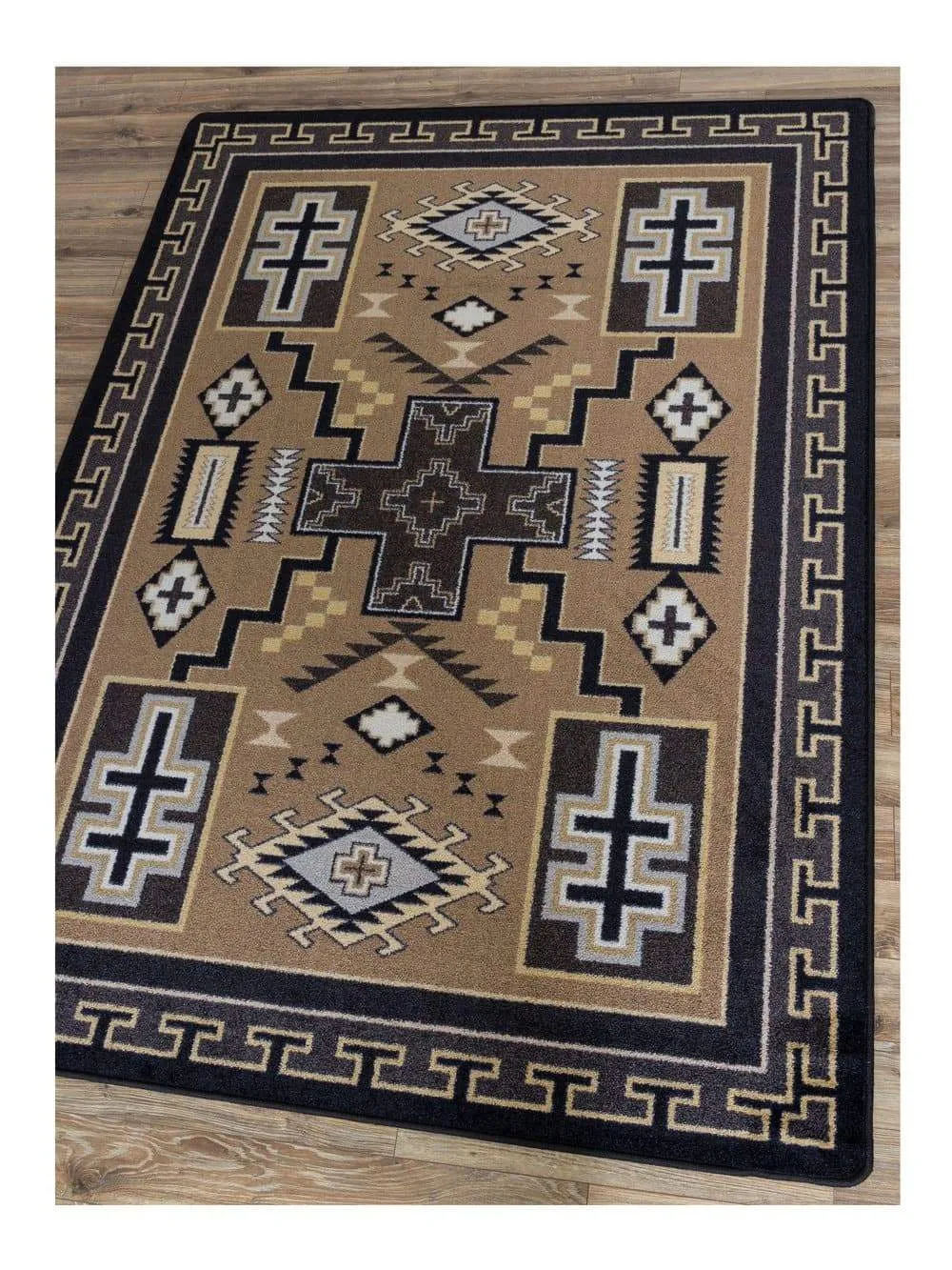 Double Cross Rugs - Two Colors