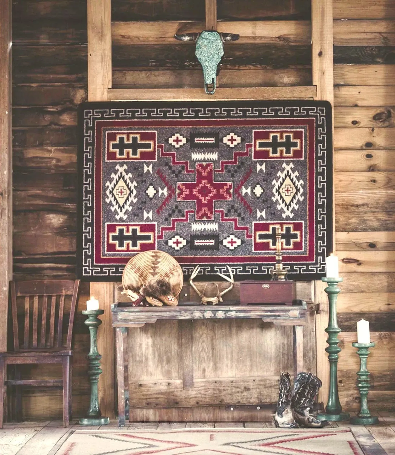 Double Cross Rugs - Two Colors