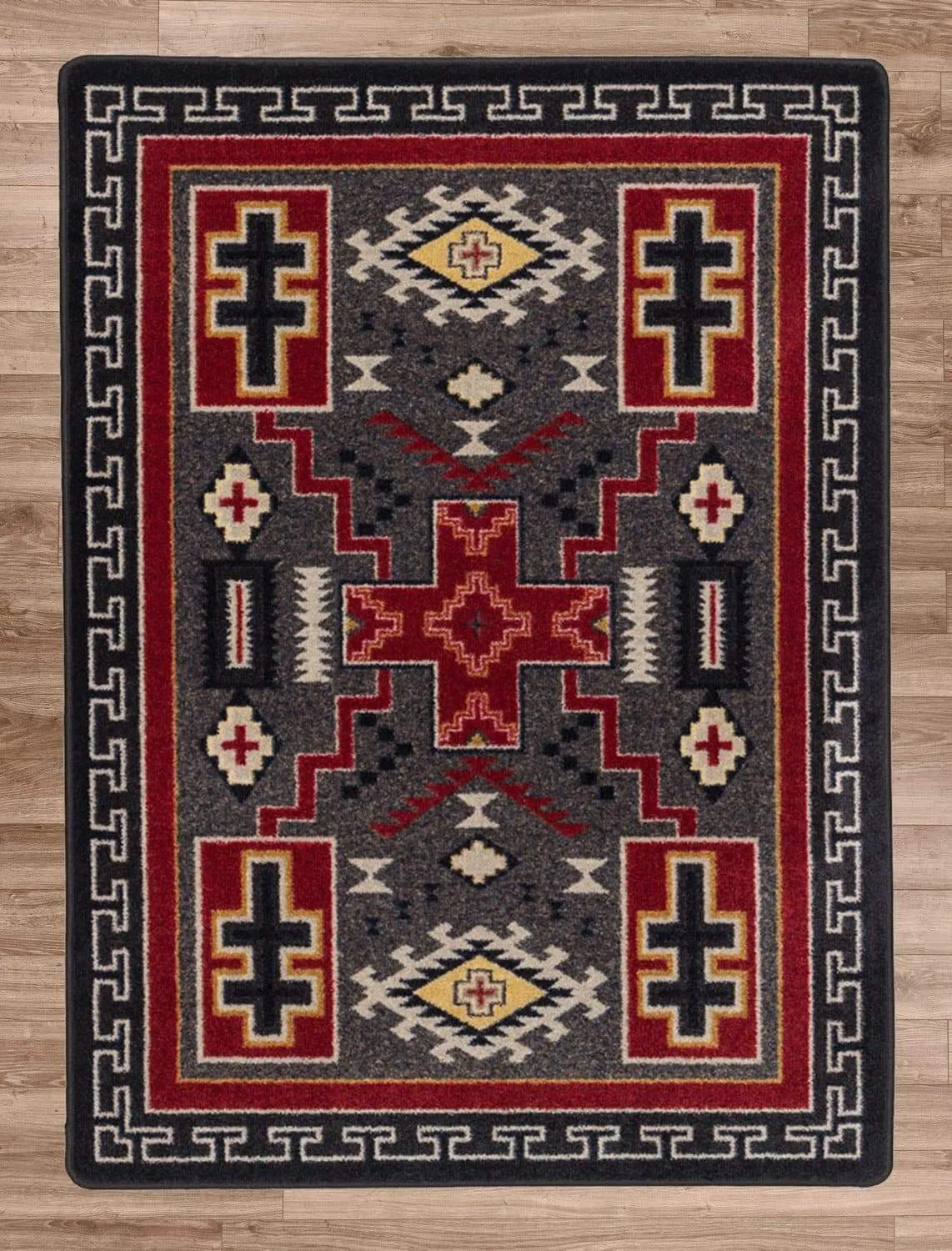 Double Cross Rugs - Two Colors serving tray, cheese board