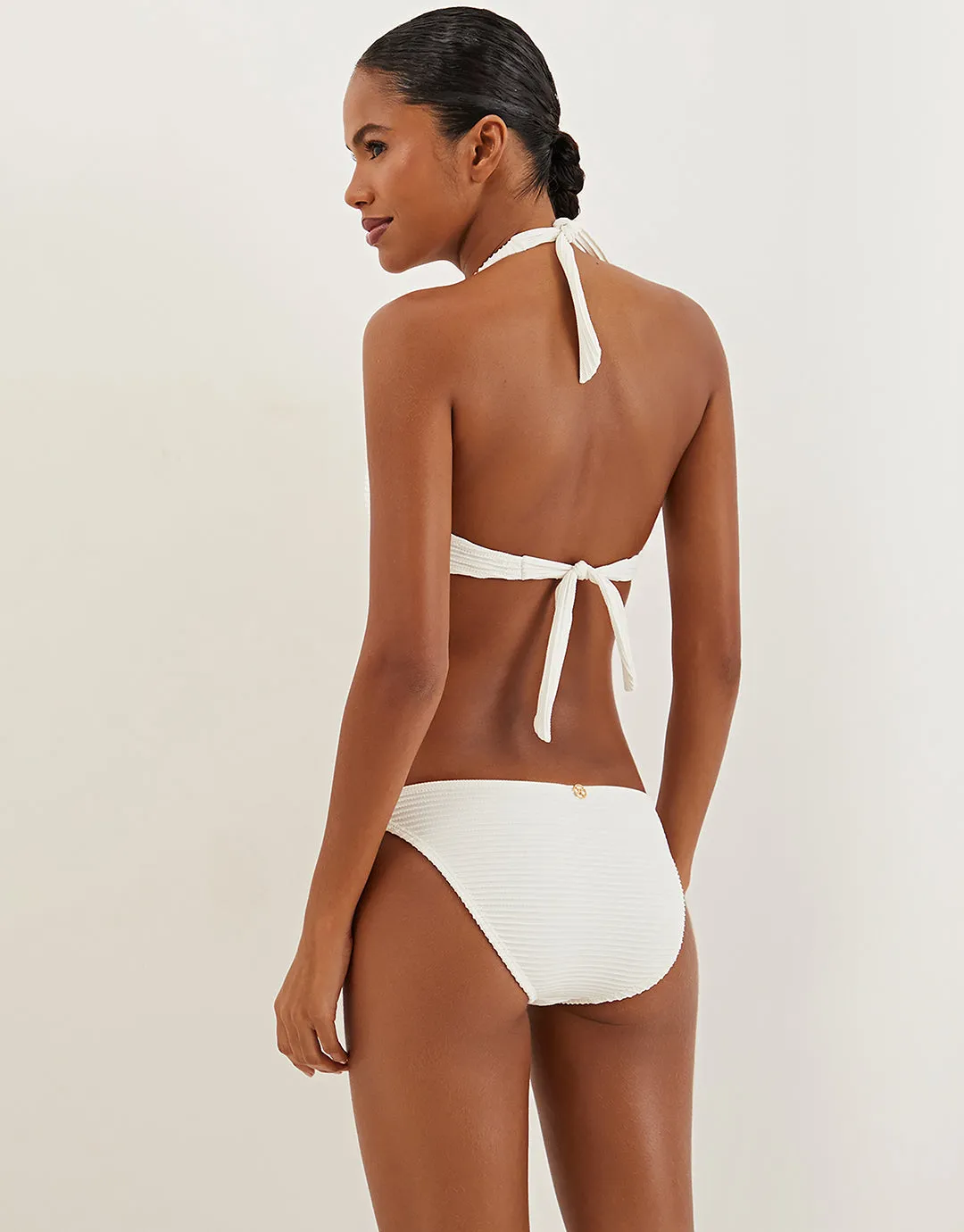 Dune Jill Alanna Bikini Top - White