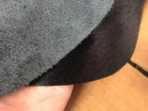 Dyed Black Brazilian Cowhide