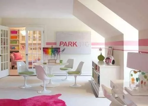 Dyed Pink Cowhide Rug