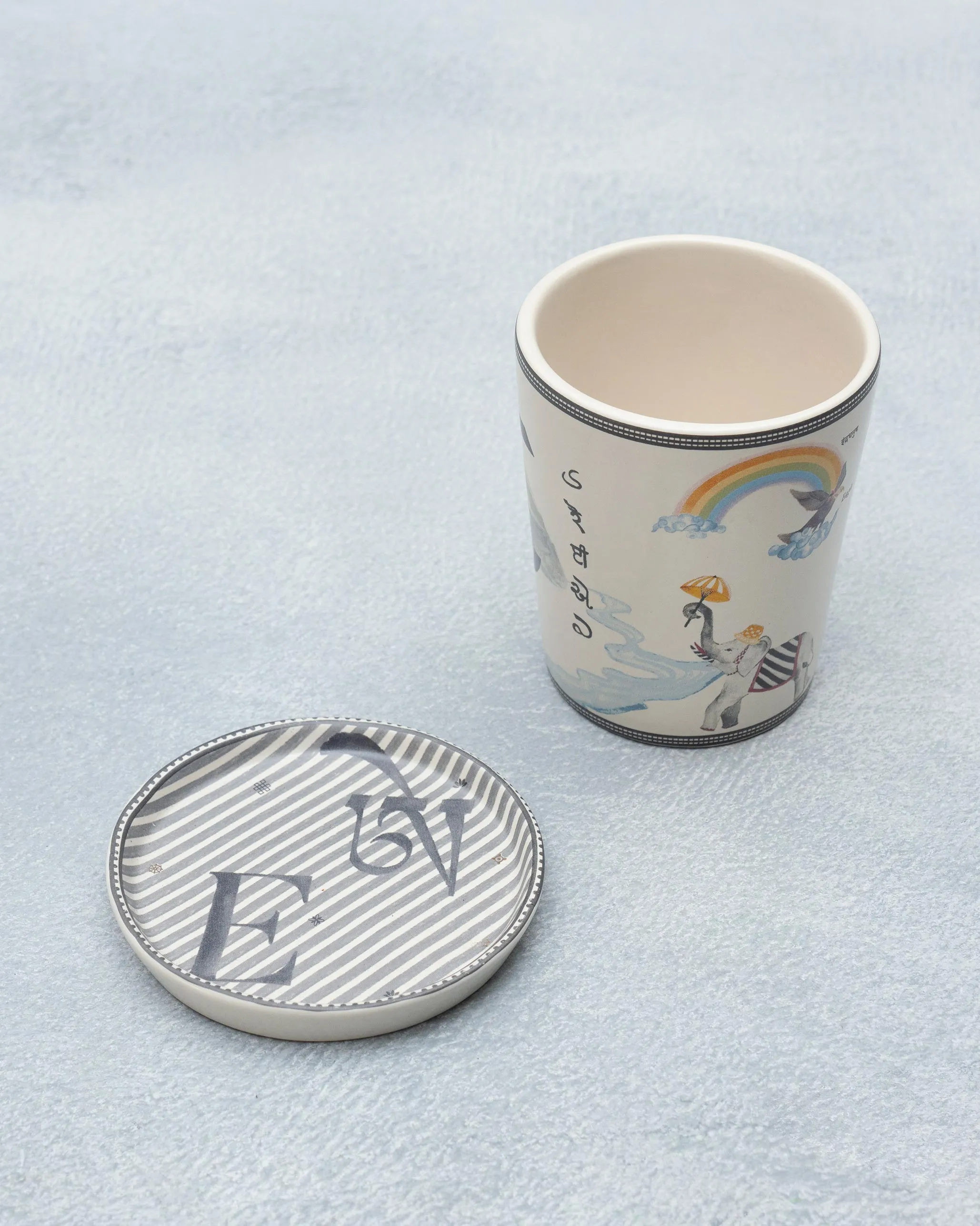 E alphabet set
