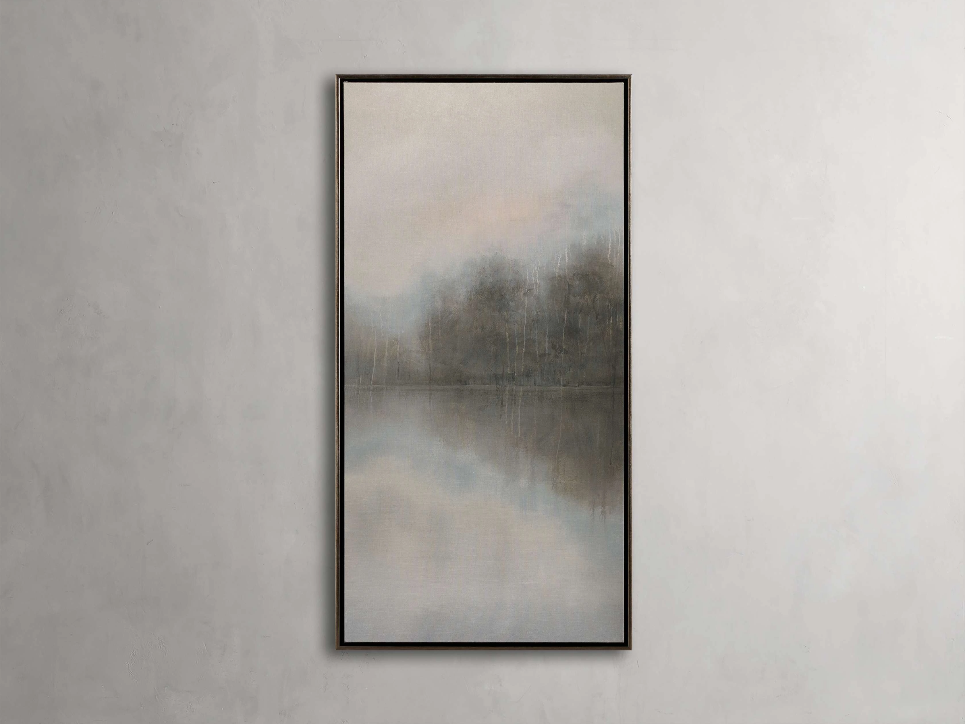 Early Haze III Framed Print