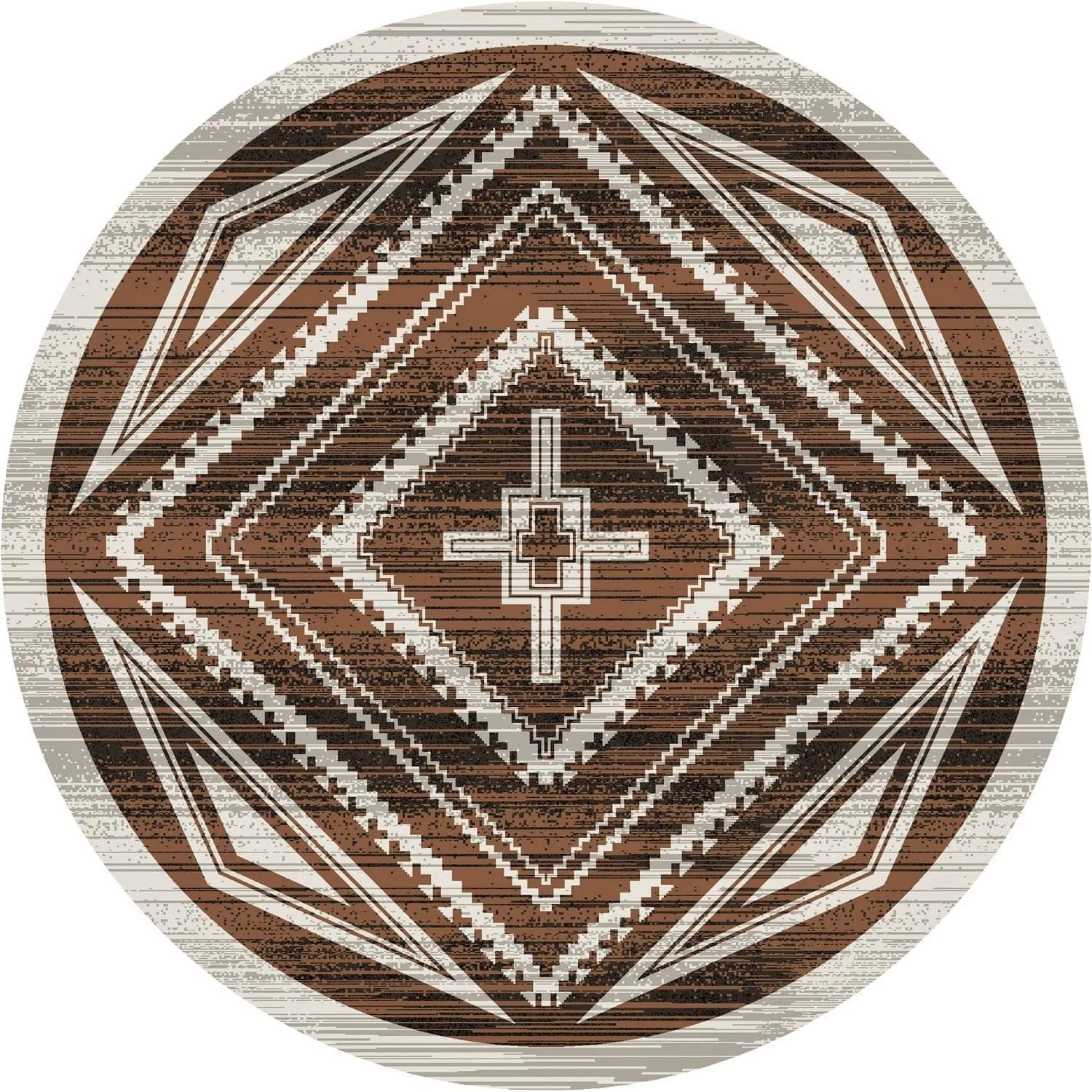 Earth Rim Shot Area Rugs