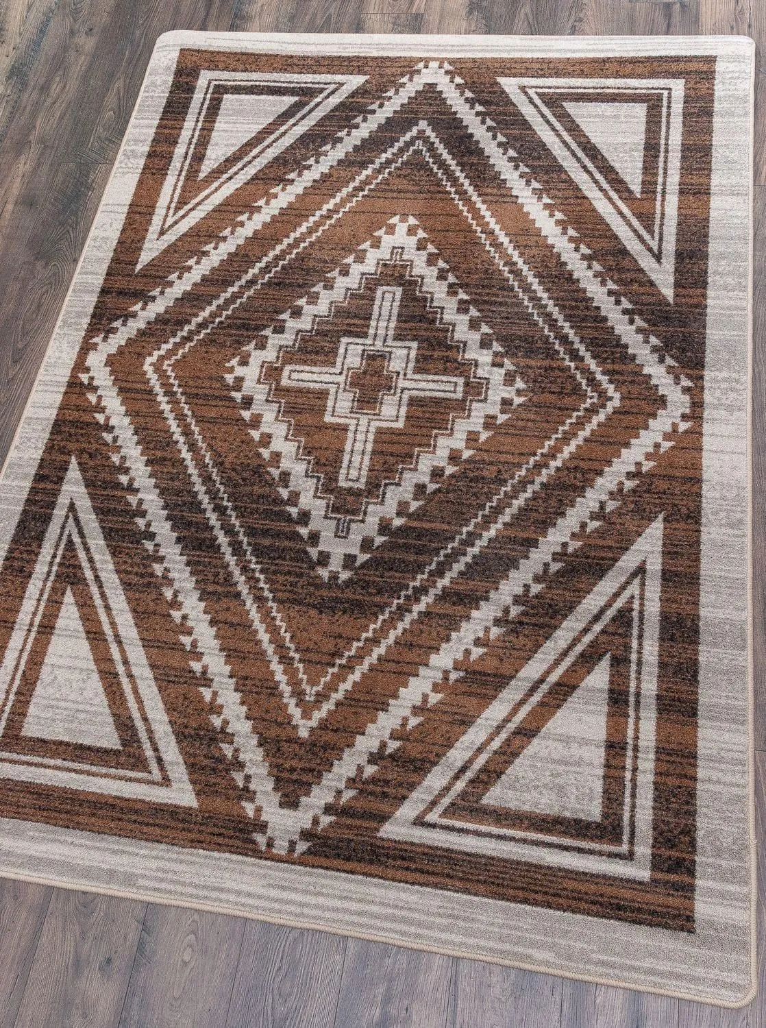 Earth Rim Shot Area Rugs