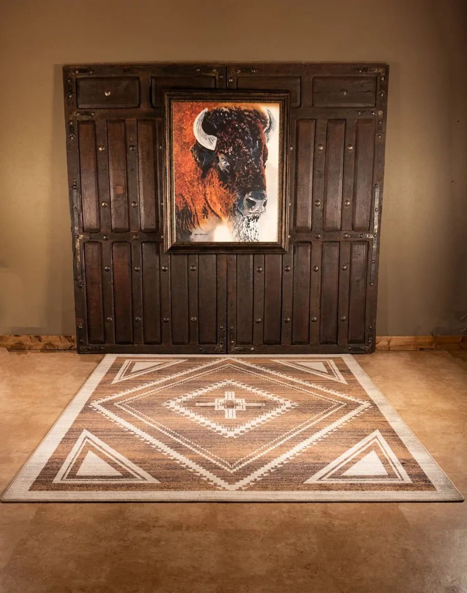 Earth Rim Shot Area Rugs