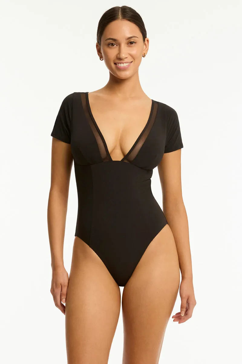 Eclipse Short Sleeve Plunge 1Pce